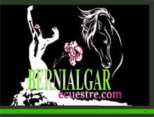 Tablet Screenshot of bernialgarecuestre.com